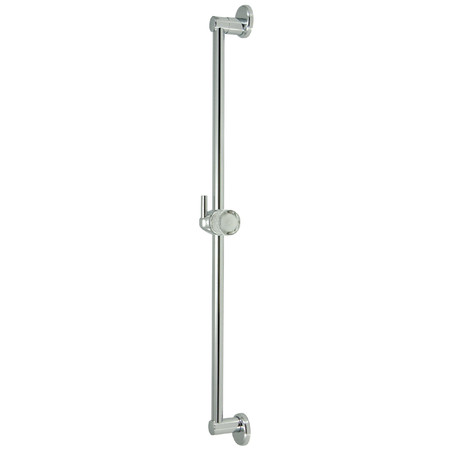 SHOWERSCAPE Made to Match 24" Shower Slide Bar W/ Pin Wall Hook, Chrome K180A1